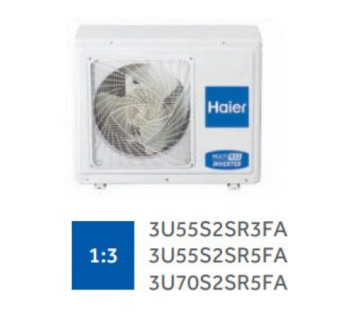 Внешний блок мульти сплит-системы Haier Free match  3U55S2SR5FA