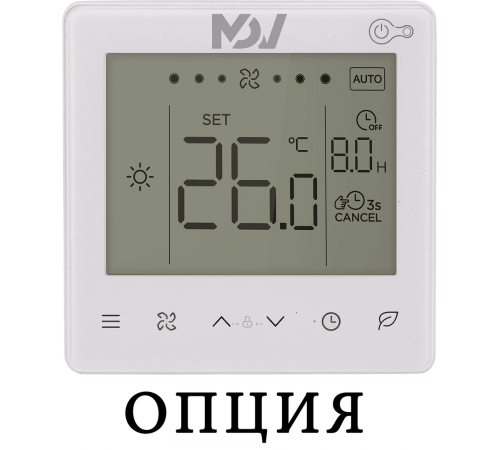 Канальный фанкойл Mdv MDKT3-06S