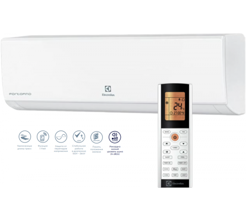 Настенный внутренний блок мульти сплит-системы Electrolux Portofino Super Match ERP R32 EACS/I-09HP FMI/N8_ERP