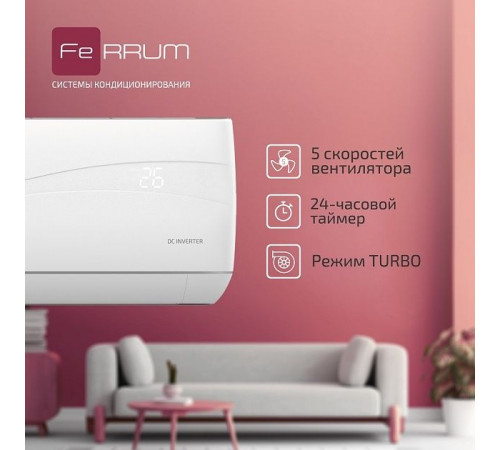 Настенный кондиционер Ferrum Titan iFIS18VR1/iFOS18VR1-LE