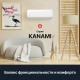 Настенный кондиционер Kentatsu Kanami KSGA53HFRN1/KSRA53HFRN1/-40