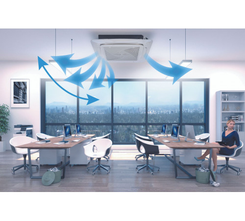 Кассетный кондиционер Haier AB140F2LR1FA/1U140F2LC1FB