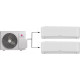 Мульти сплит-система Dantex Flex Profi RK-2M18HGE-W/RK-MW09HG*2