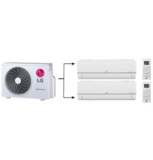 Мульти сплит-система Lg Standard Plus MU2M17.UL4R0/PM07SP.NSJR0*2