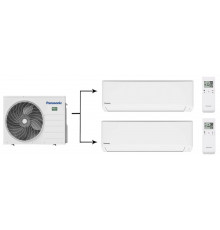 Мульти сплит-система Panasonic CU-3Z68TBE/CS-TZ25WKEW*2