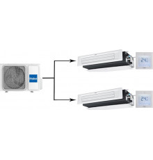 Мульти сплит-система Haier Multi Super Match 2U50S2SM2FA/AD12SS1ERA(N)(P)*2