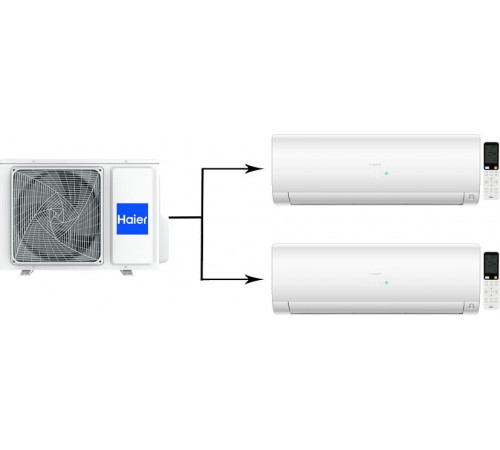 Мульти сплит-система Haier 2U40S2SM2FA/AS25S2SF3FA-W*2